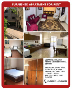 Furnished Apartment For Rent