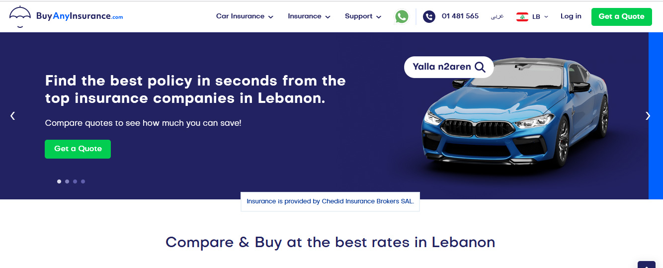 BuyAnyInsurance Lebanon